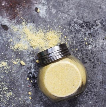 Homemade Vegan Parmesan