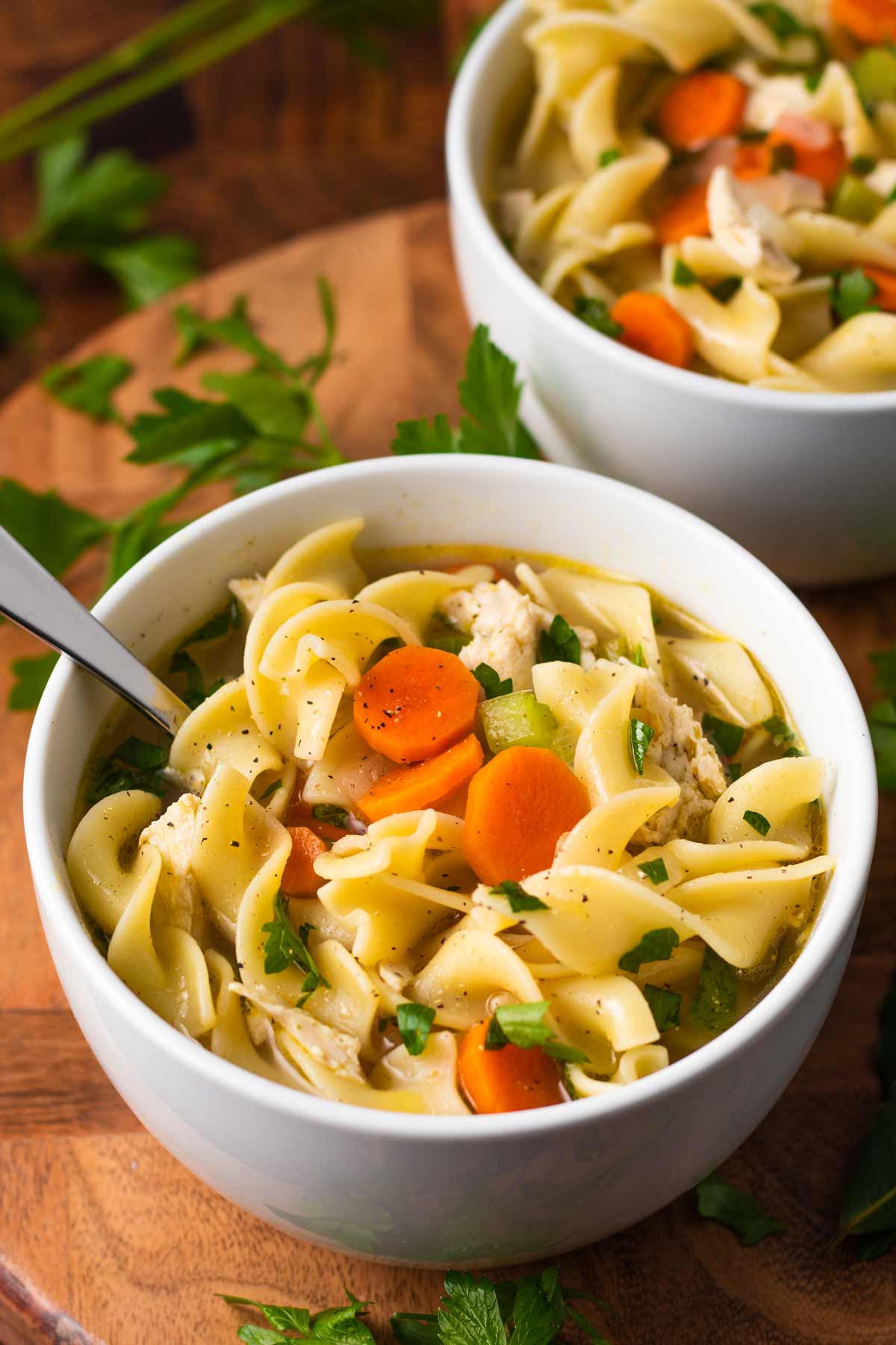 Vegan Chicken Noodle Soup